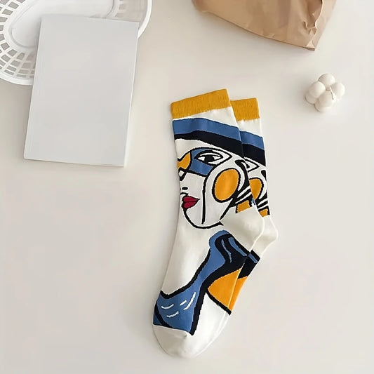Unisex Abstract Artistic Socks