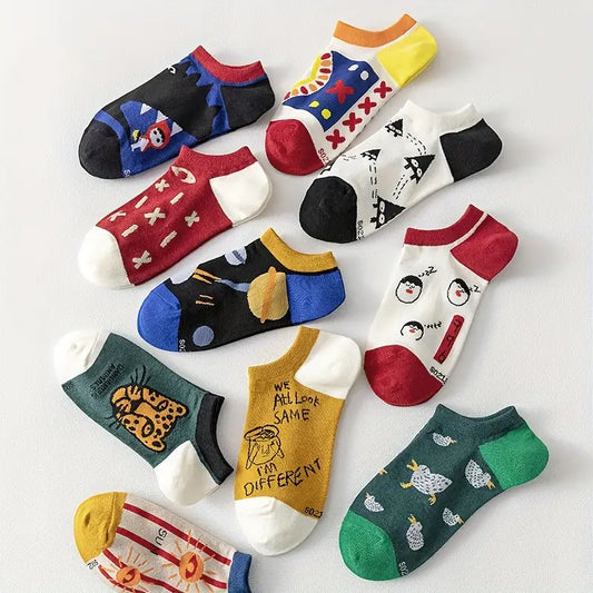 Assorted Couples' Ankle Socks