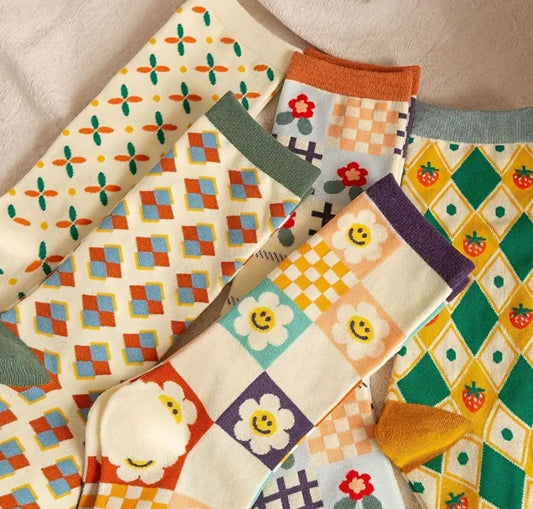 Happy unisex socks